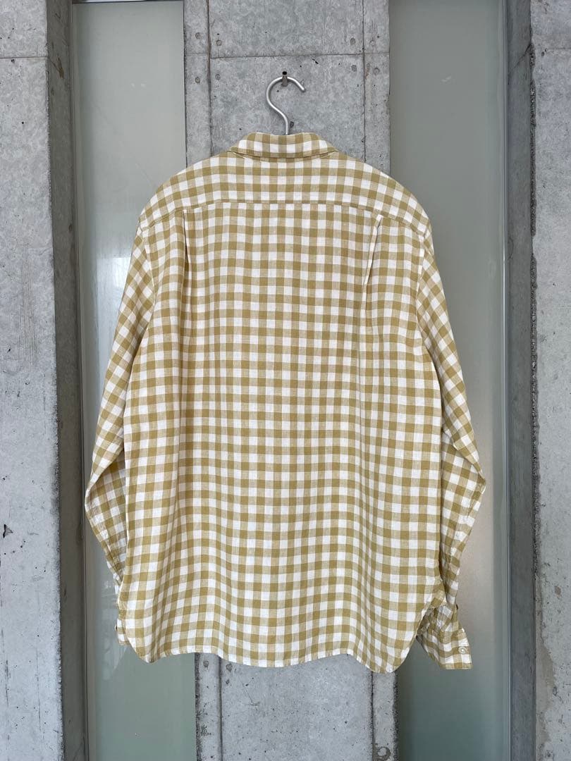 MARGARET HOWELL Mサイズ ギンガムチェックシャツ