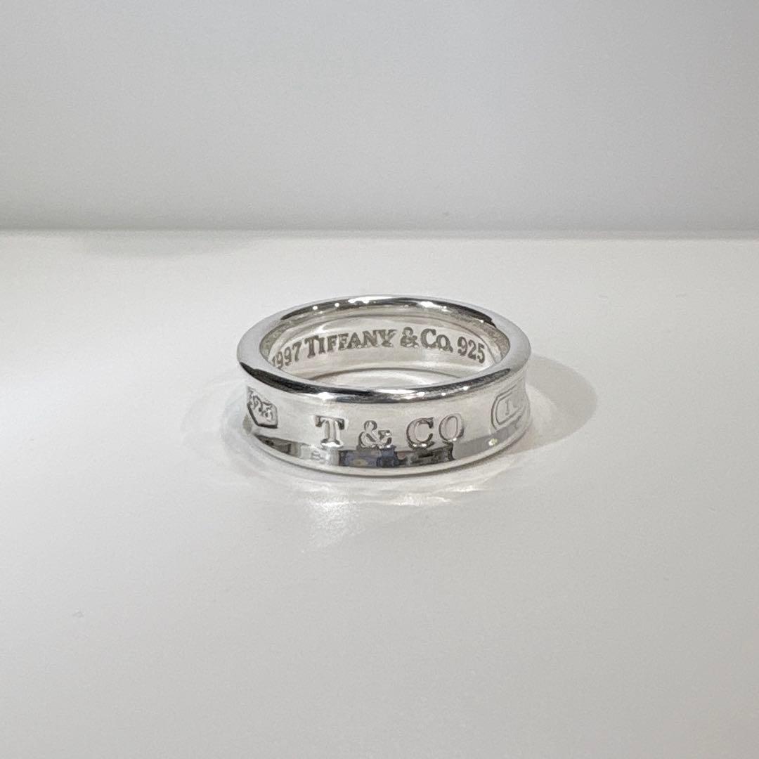 美品 ティファニー 1837 リング　20号