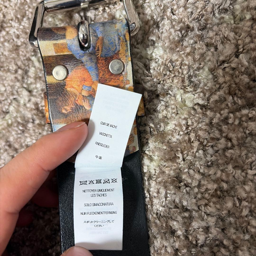 Supreme Last Supper Leather Belt 最後の晩餐 S