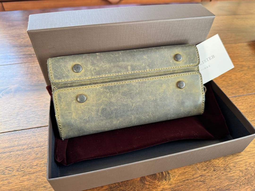 ココマイスター　ナポレオンカーフ　アレキサンダーウォレット