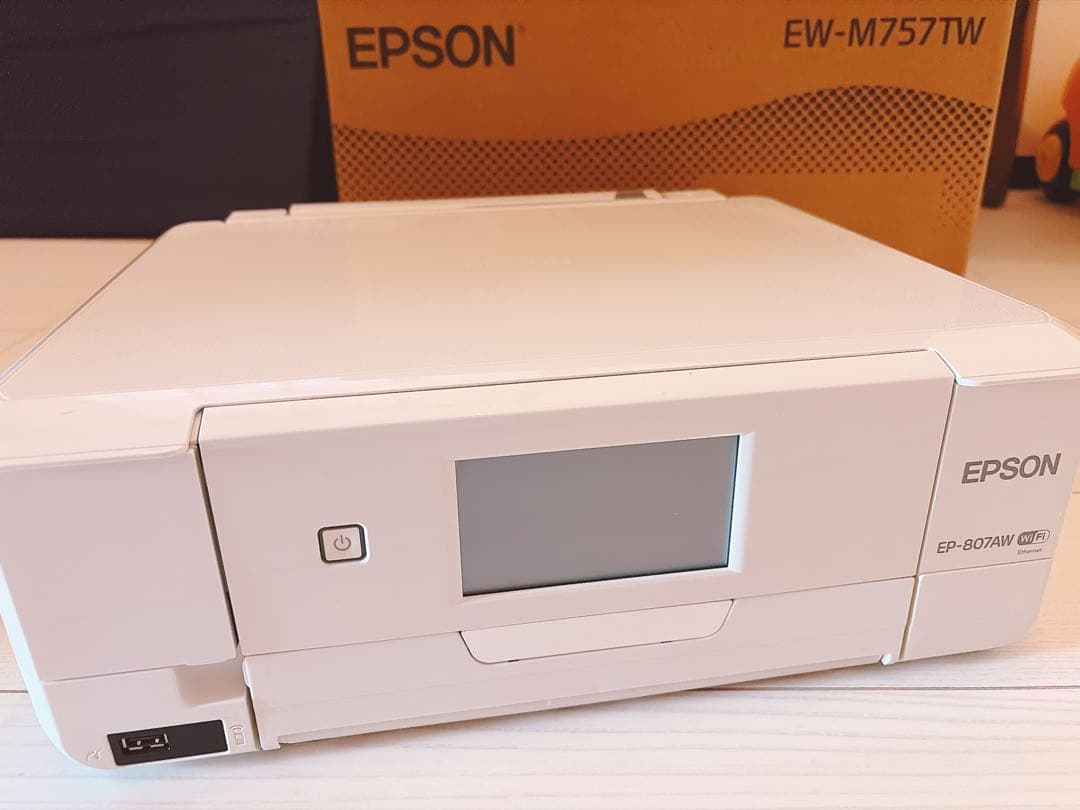 さかな★EP-807AW ホワイト インクジェットプリンター　エラー故障