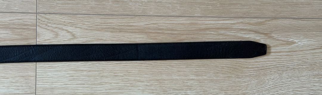 美品　フィグベル　ヒッチコック　ベルト　レザー　革　phigvel 黒　ブラック