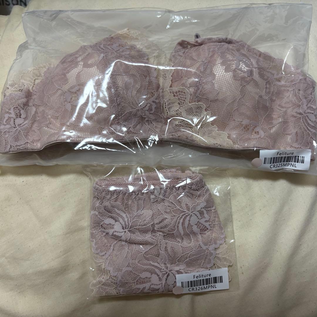 Feliture 極ふわブラ＆ショーツ 3点セット