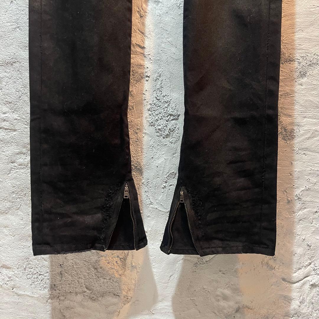 パンツ buffalo bobs coating flare denim y2k