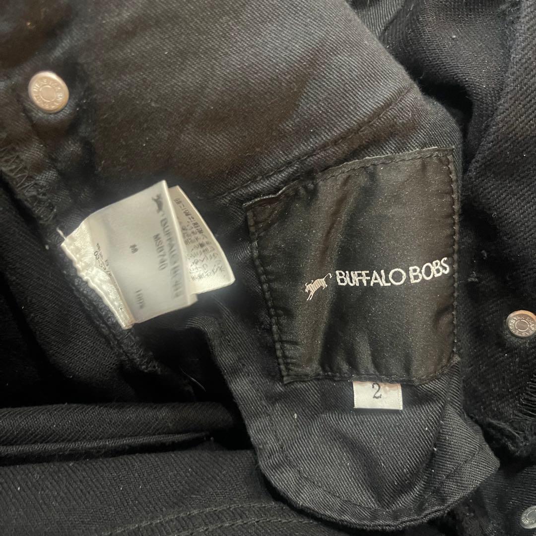 パンツ buffalo bobs coating flare denim y2k