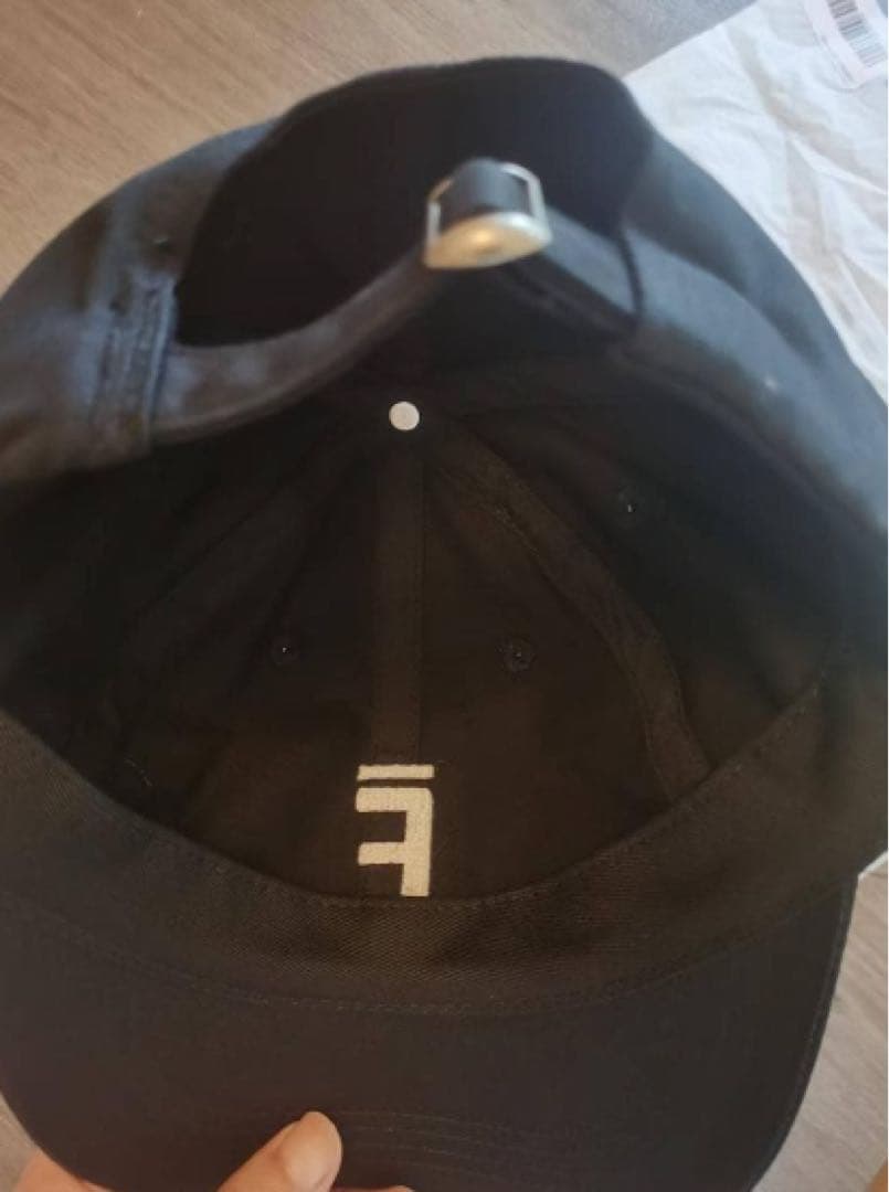 新品-ENNOY COTTON Ē CAP BLACK キャップ エンノイ0z1