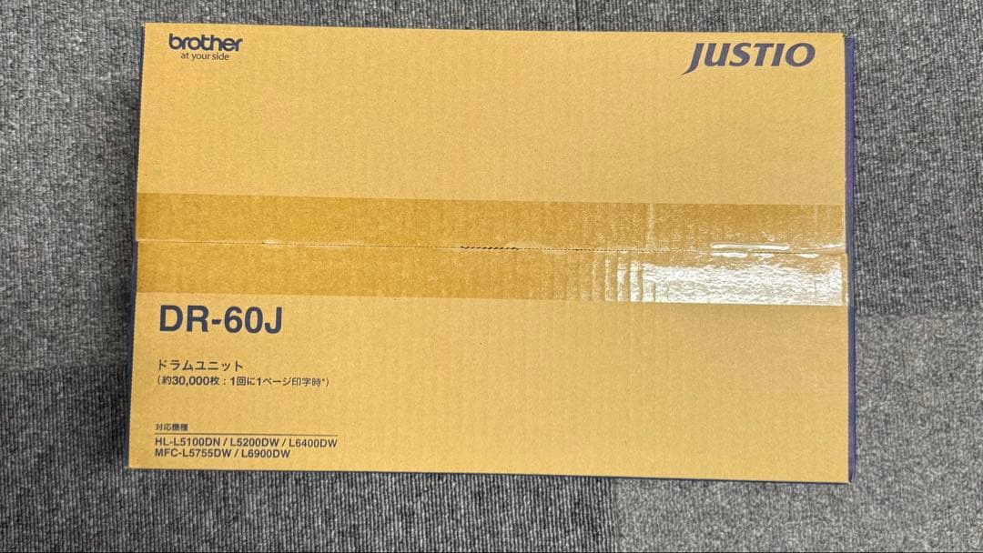 [新品・未使用品]　brother ブラザー DR-60J 純正ドラムユニット