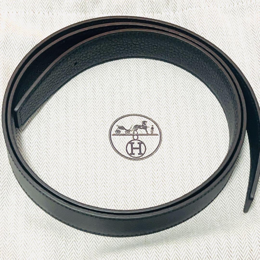 HERMES エルメス ベルトバックルH リバーシブルベルト