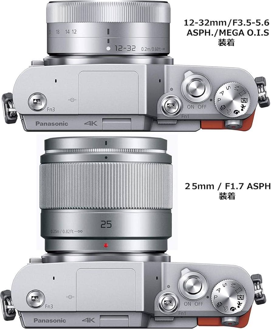 【簡易三脚&収納ポーチ2種付】Panasonic LUMIXダブルレンズキット