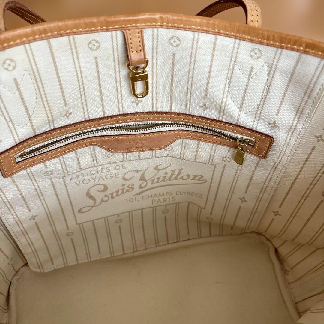 ルイヴィトン　トートバッグ ダミエ アズール　ホワイト