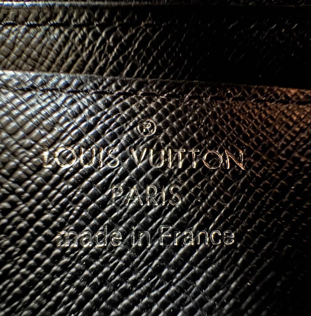 LOUIS VUITTON Vロゴ 長財布 箱付き　ジャンク