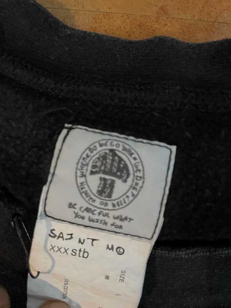 SAINT MICHAEL LOGO セントマイケル スウェット