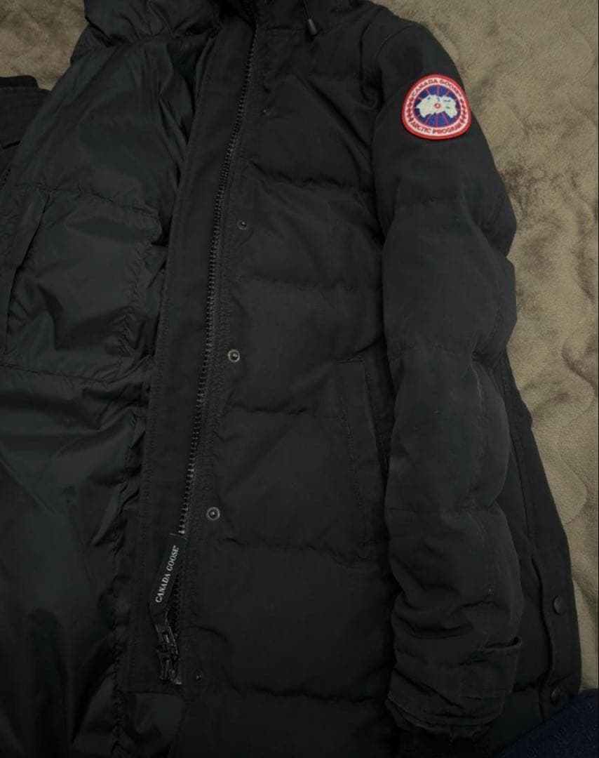   シェルバーンパーカー 黒 M/M カナダグースブラック