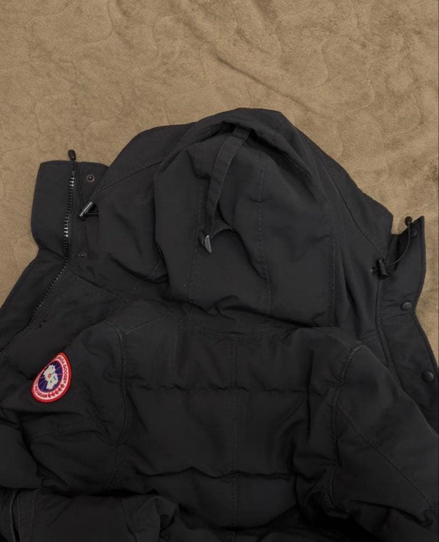   シェルバーンパーカー 黒 M/M カナダグースブラック