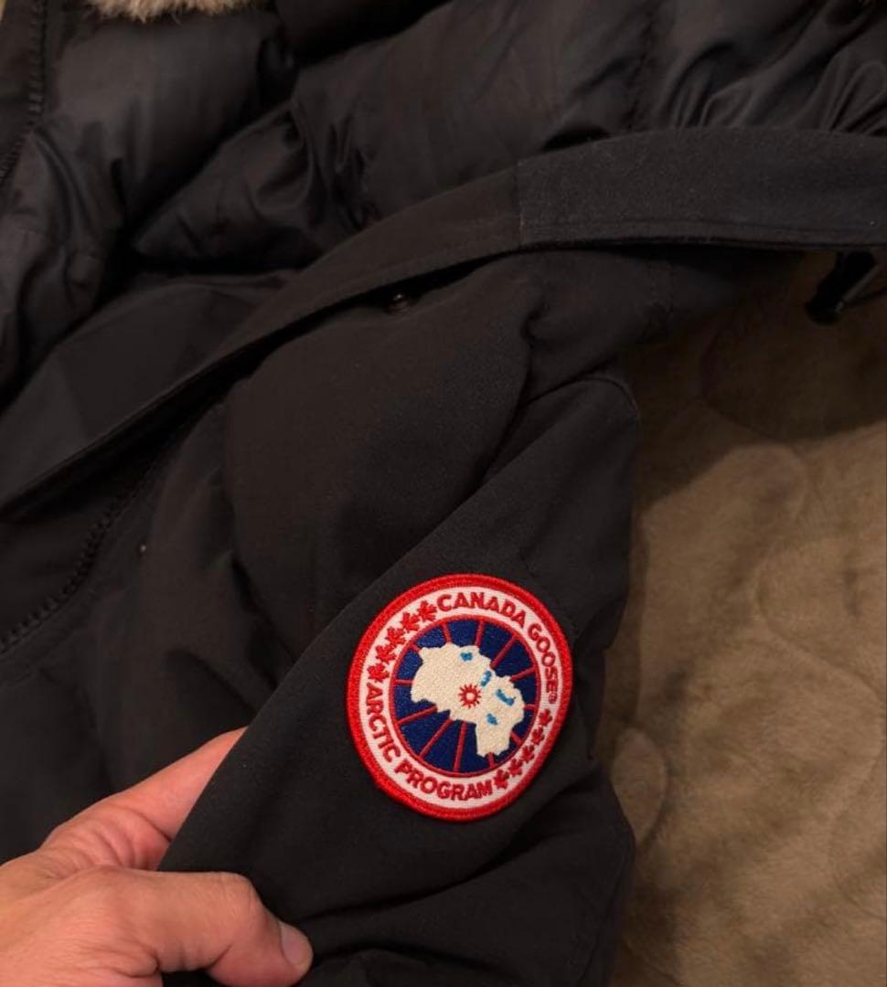   シェルバーンパーカー 黒 M/M カナダグースブラック