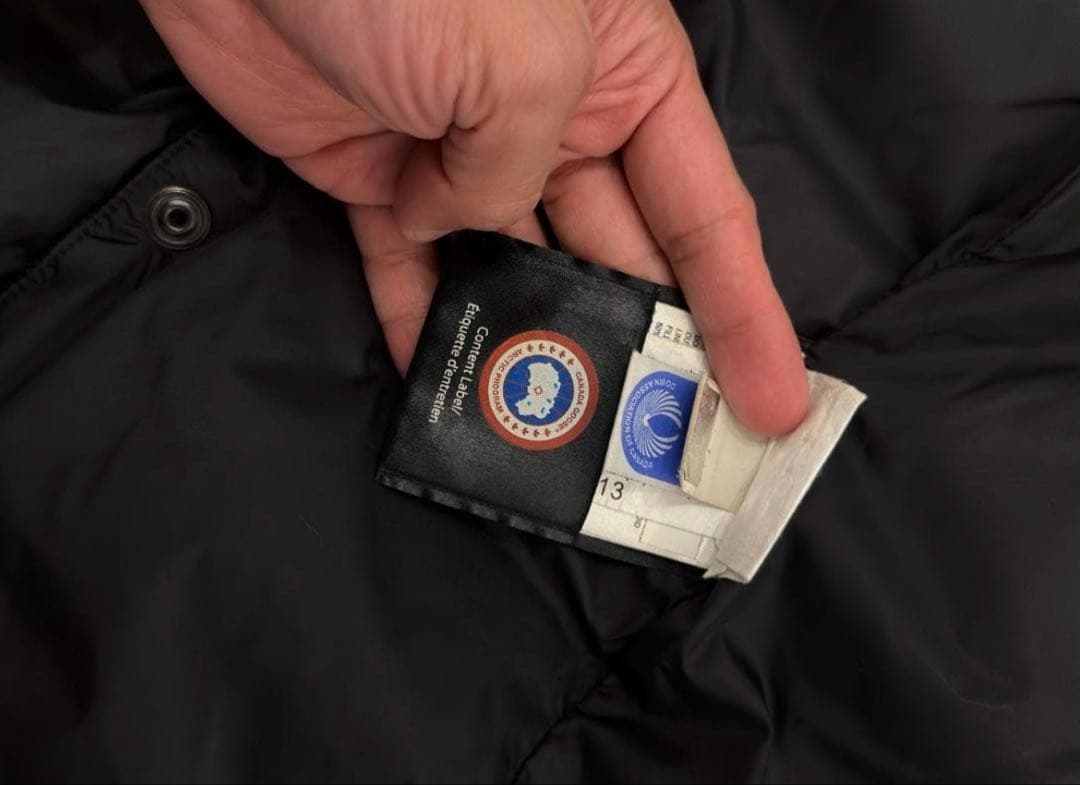   シェルバーンパーカー 黒 M/M カナダグースブラック