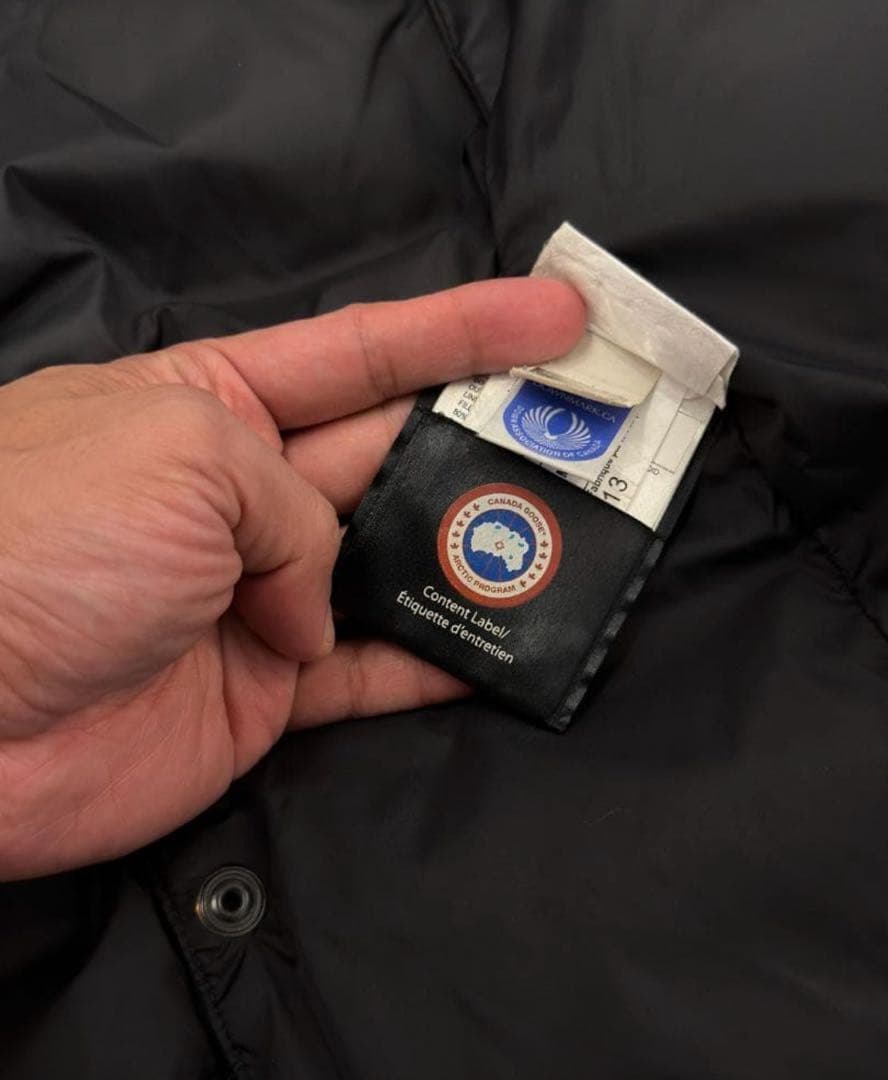   シェルバーンパーカー 黒 M/M カナダグースブラック