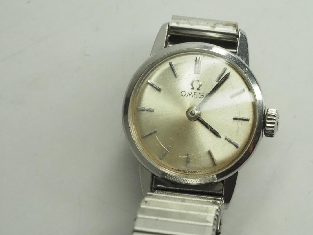 OMEGA　オメガ　ヴィンテージ　アンティーク手巻き　レディース腕時計　稼働中