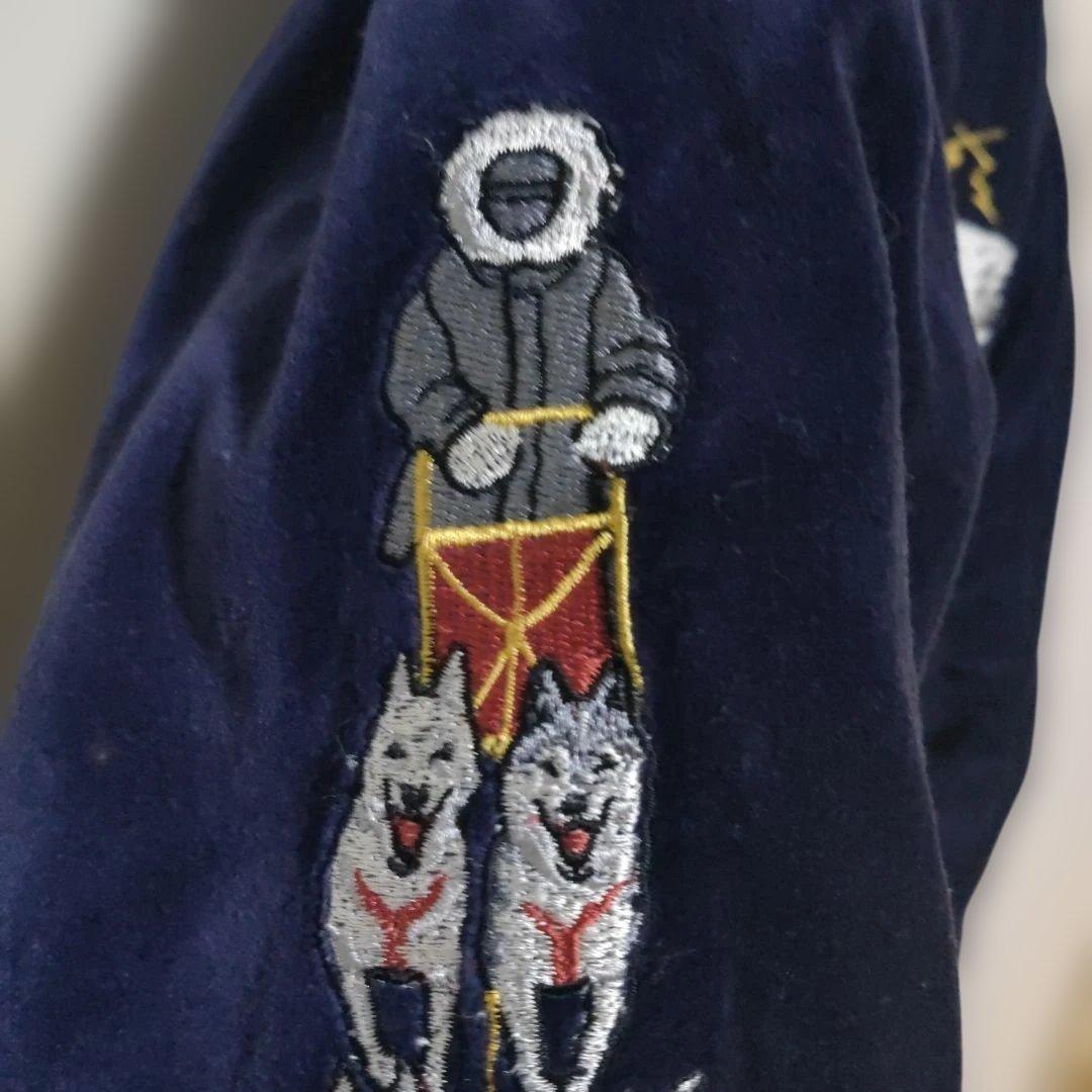 PPFM スカジャン ホッキョクグマ刺繍