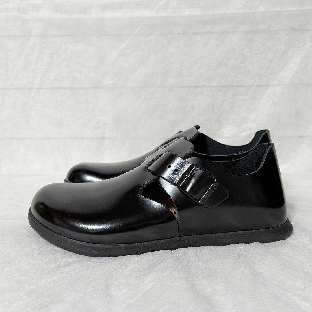 ⭐️未使用品⭐️　ビルケンシュトック　ロンドン　コンフォート　スリッポン　艶有り