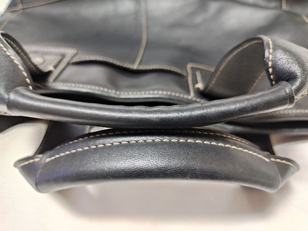 (4910)COACHトランスアトランティックビジネストートバッグ　ユーズド良品