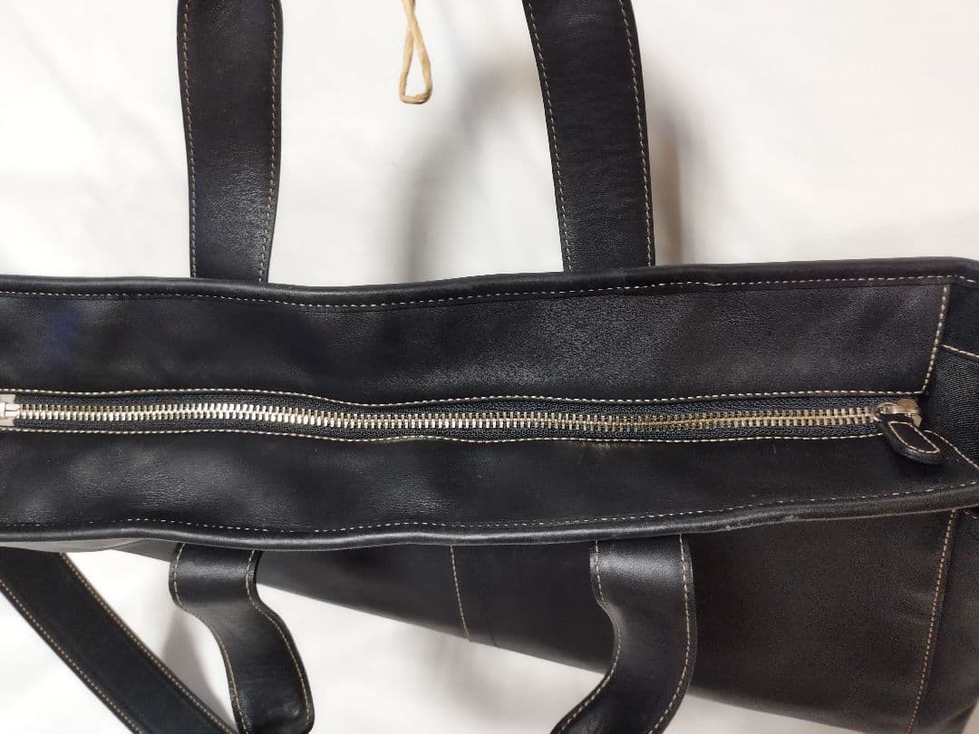 (4910)COACHトランスアトランティックビジネストートバッグ　ユーズド良品