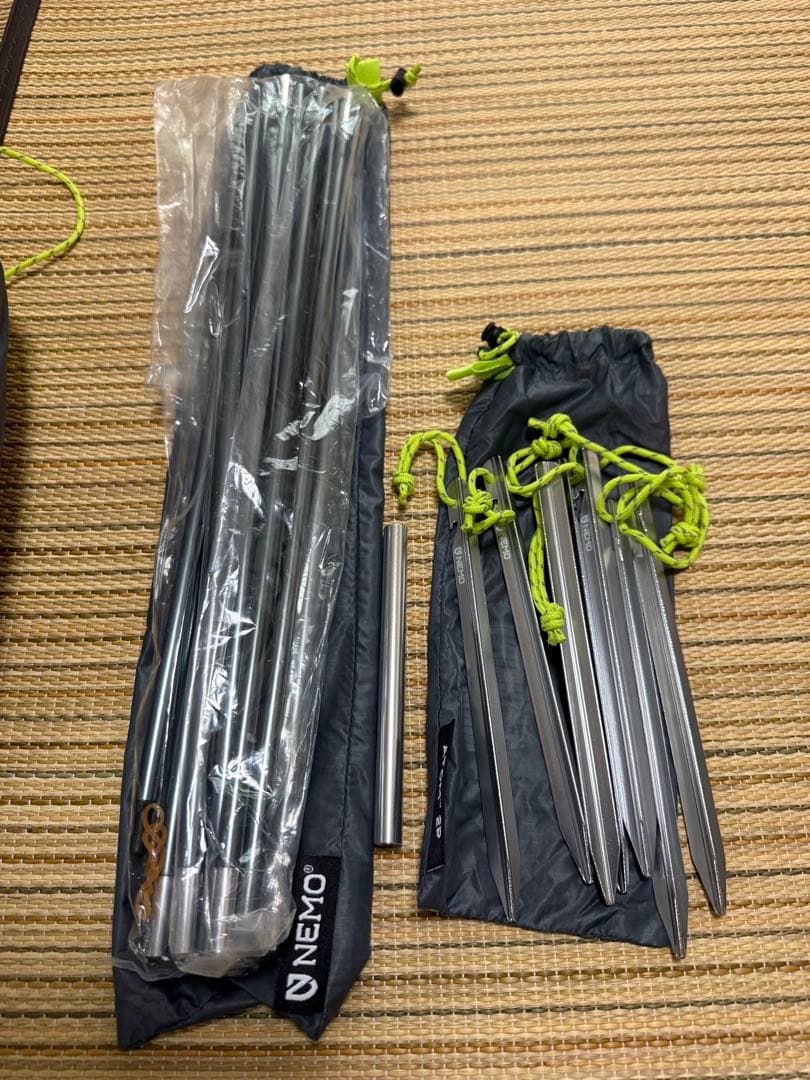 NEMO ATOM 2P バーチリーフグリーン　フットプリント付き