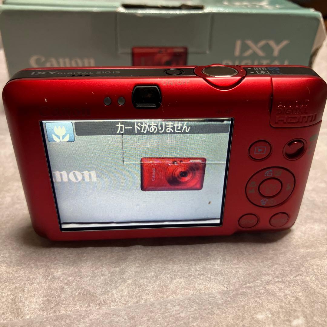 Canon IXY DIGITAL 210 IS レッド