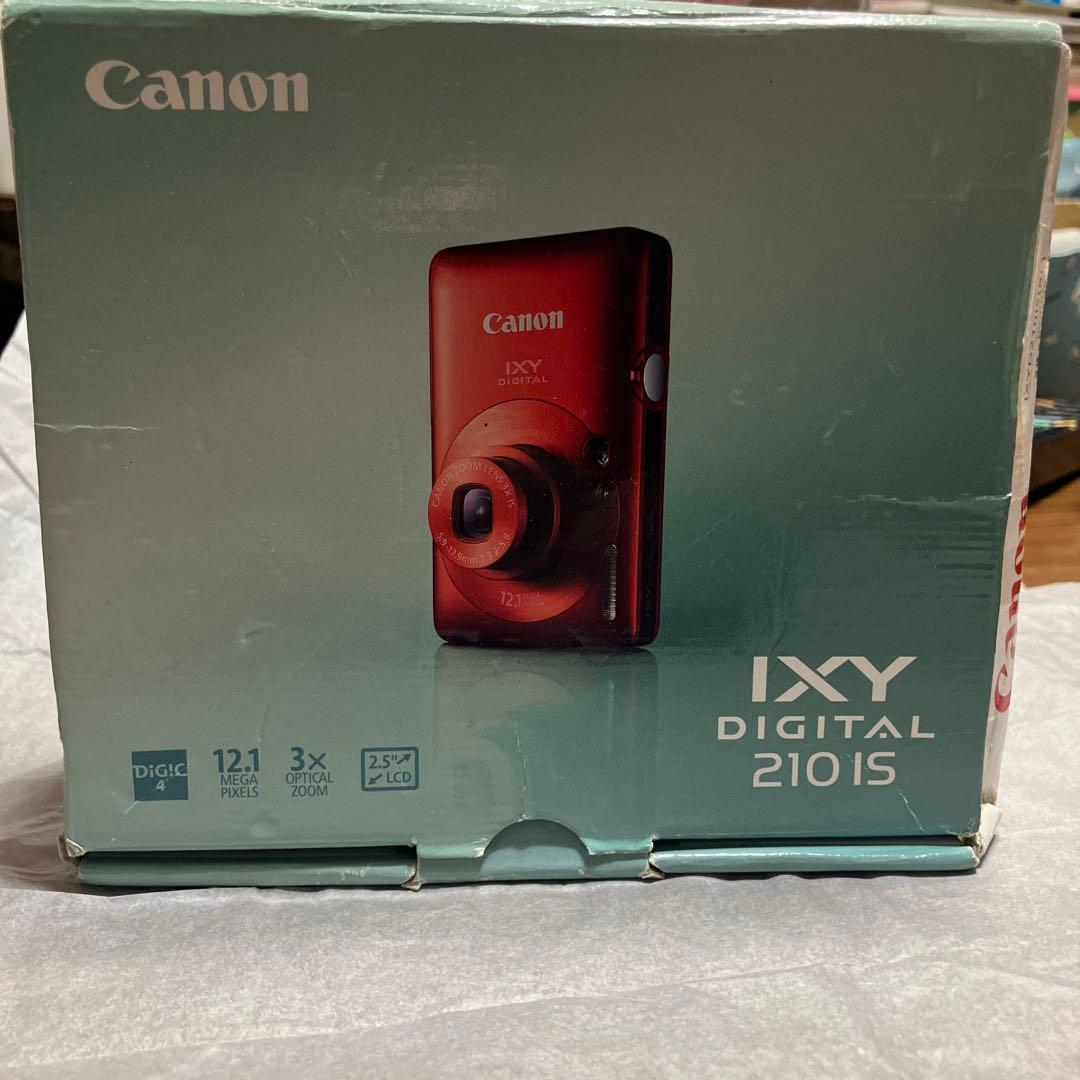 Canon IXY DIGITAL 210 IS レッド