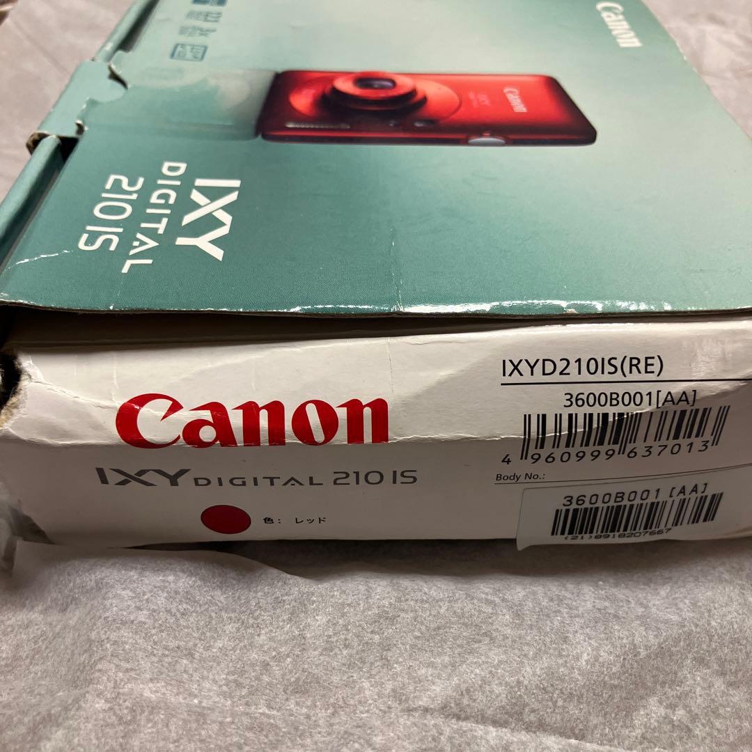 Canon IXY DIGITAL 210 IS レッド