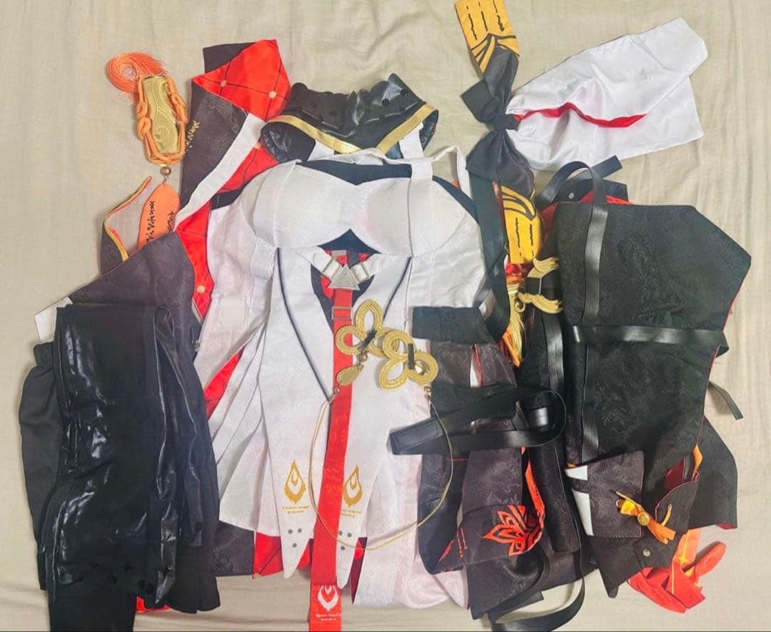 【ウェッグ付き】鳴潮 長離 コスプレ衣装 Changli Lサイズ