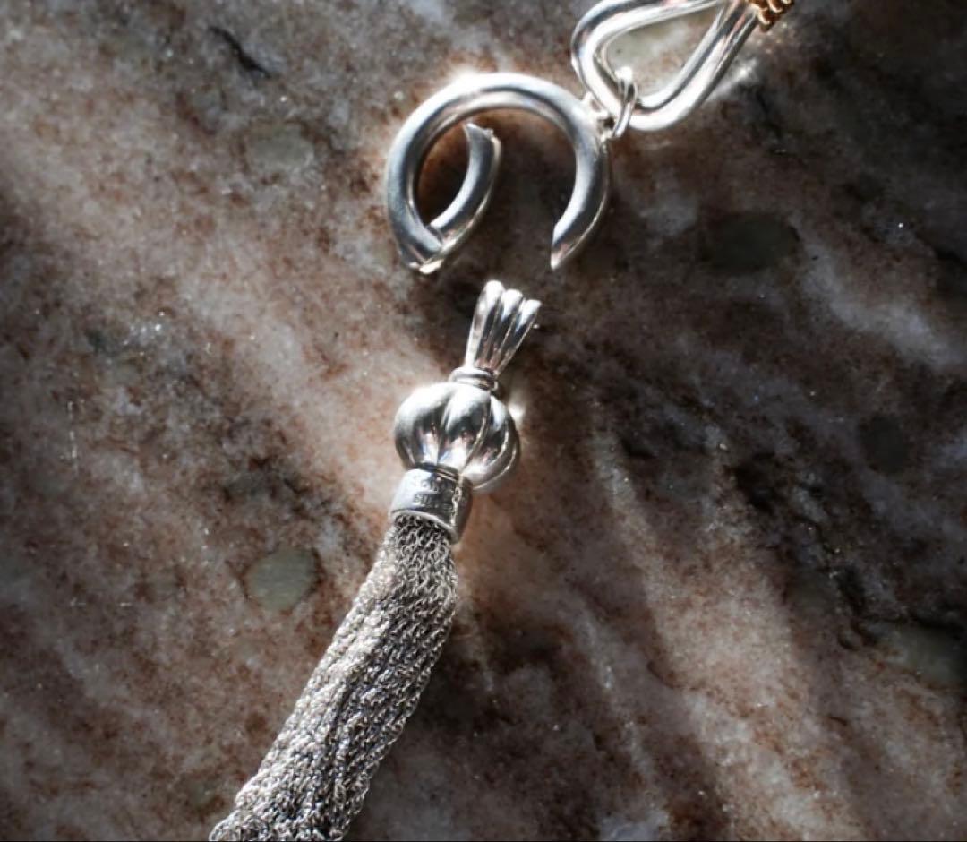 アクセサリー Santaku 18k combi eight knot bracelet