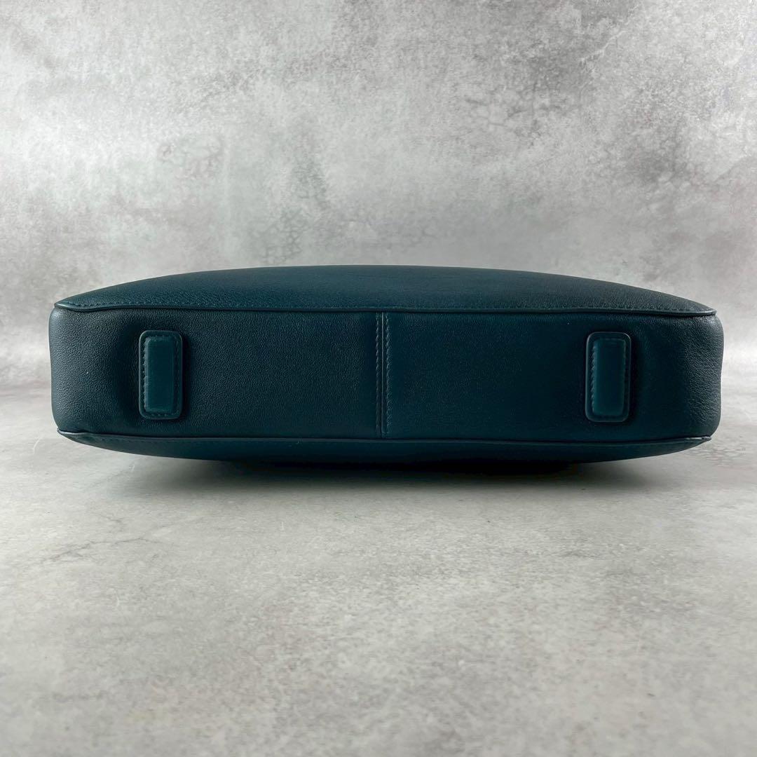 希少✨美品✨モンブラン ビジネスバッグ 2way スフマートコレクション青緑系