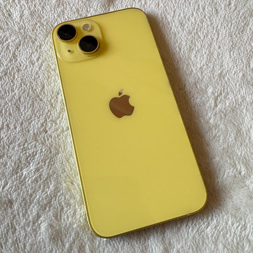 ◆Apple iPhone14 SIMフリー 128G イエロー オマケ有