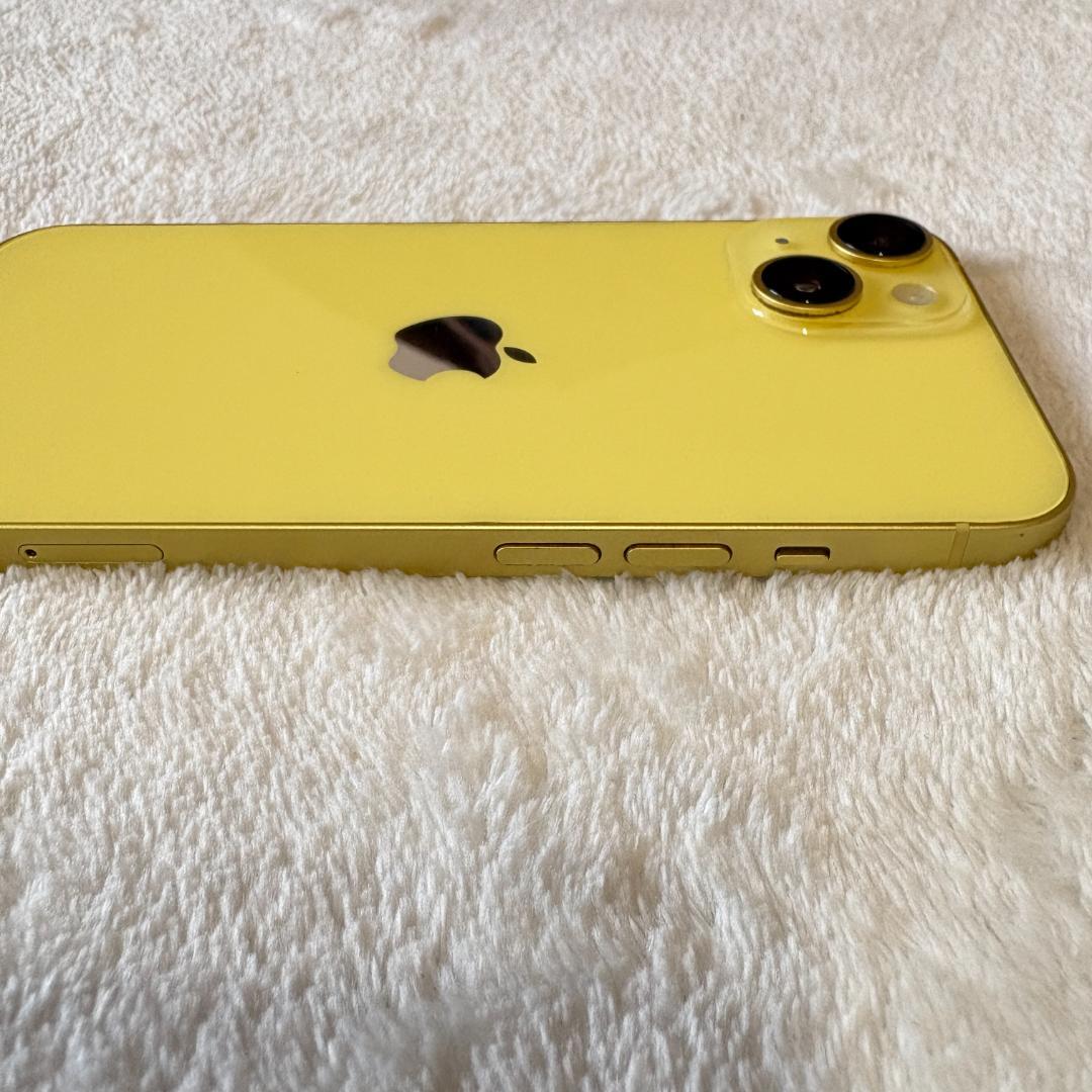 ◆Apple iPhone14 SIMフリー 128G イエロー オマケ有