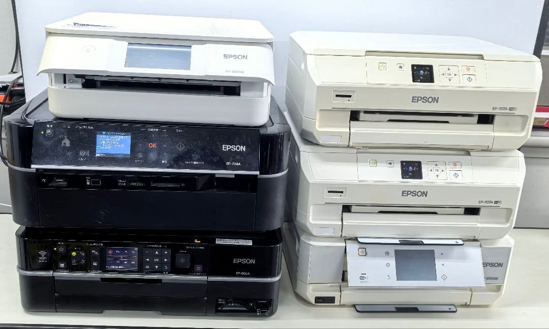 EPSON インクジェット複合機中古 本体6台