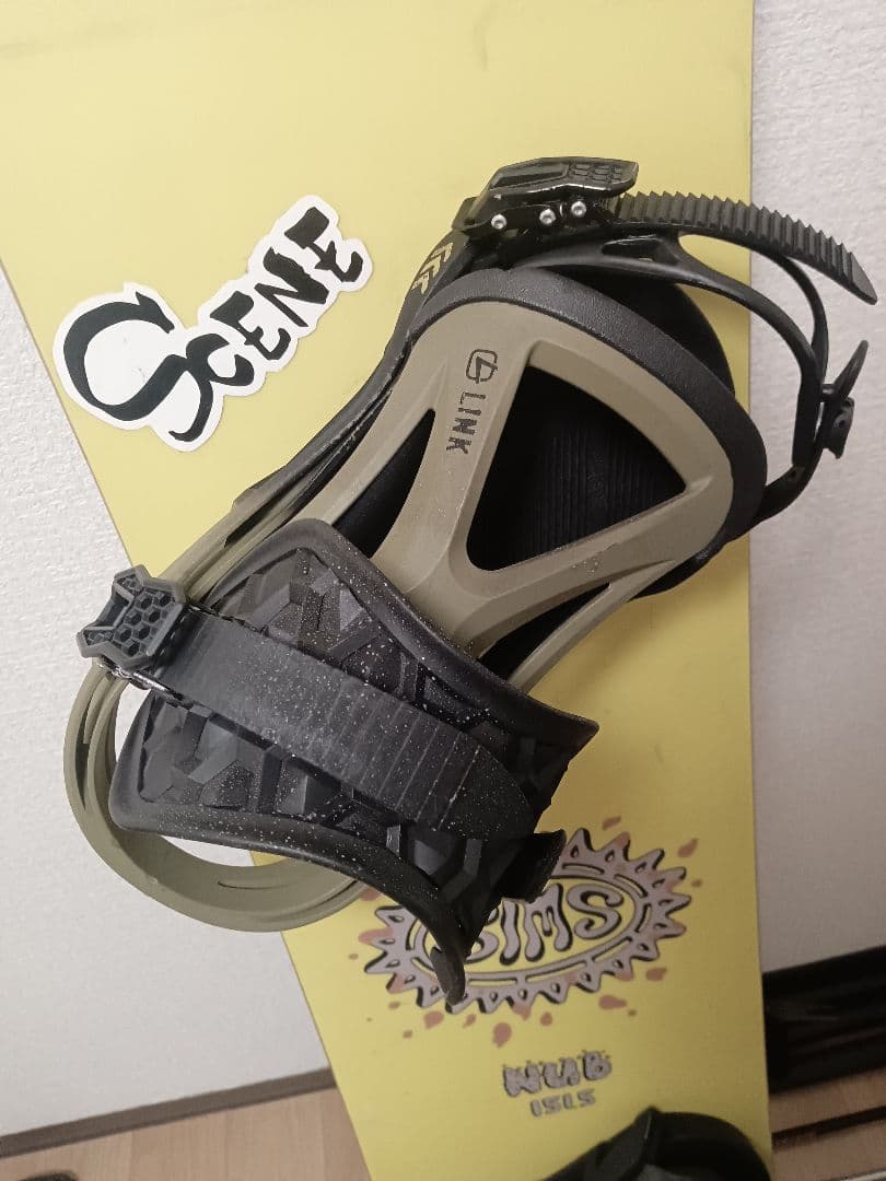 LINK スノボ　ビンディング Mサイズ　EXKLUSIVE　エクスクルーシブ