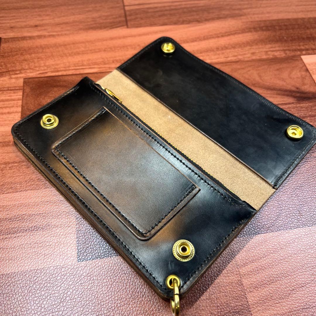 ラムだっちゃ【トラッカーウォレット ロング3層】クロムエクセル TALON