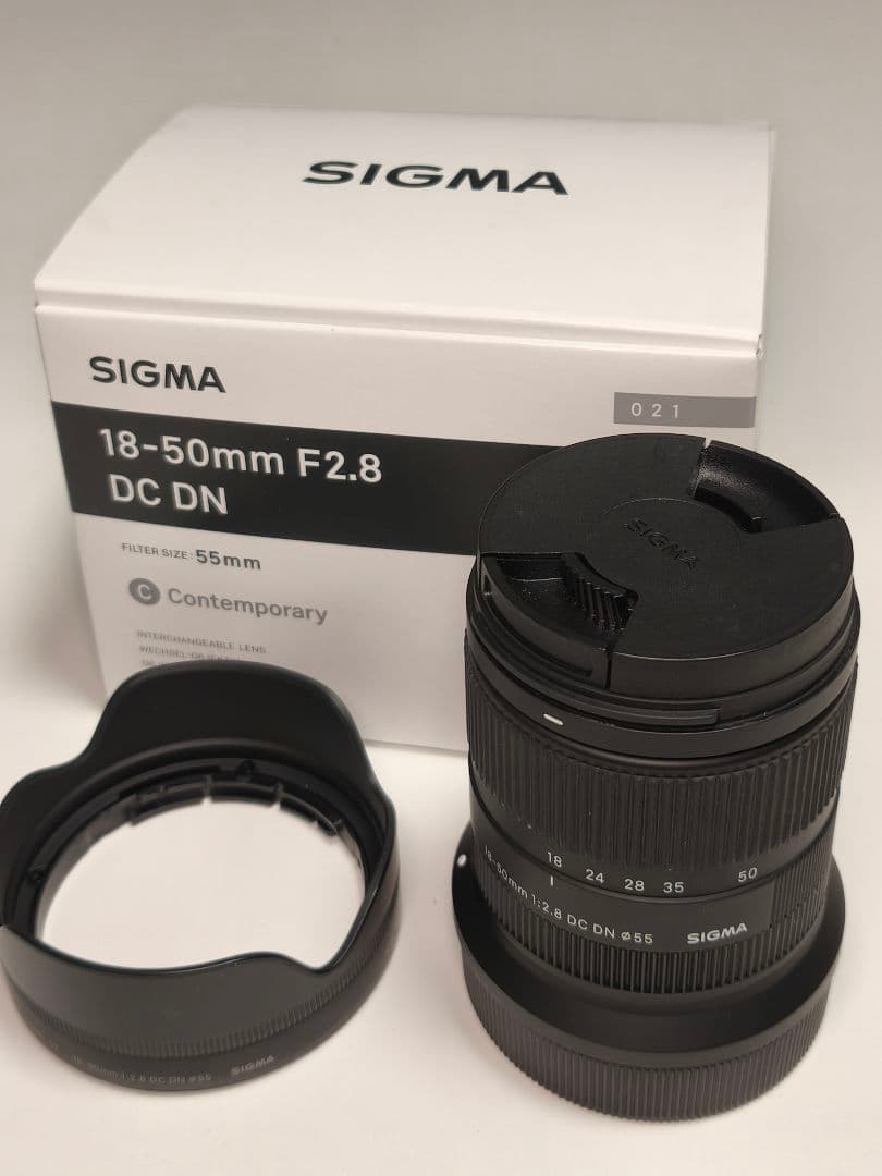 SIGMA 18-50mm F2.8 DC DN（Canon RFマウント）