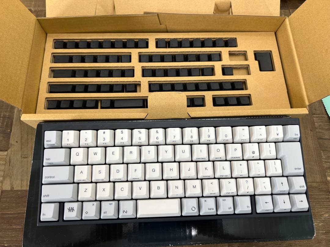 HHKB Professional JP 墨　+ ホワイトキートップセット