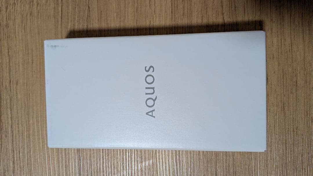 AQUOS sense7 plus BLACK本体　ケース保護フィルム付