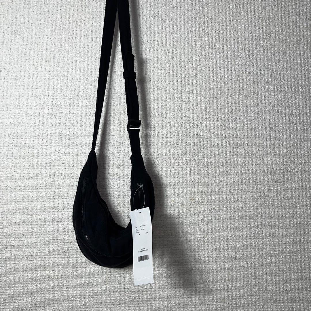 参考定価約37400円 25SS COMOLI シルクネップ ウエストバッグ