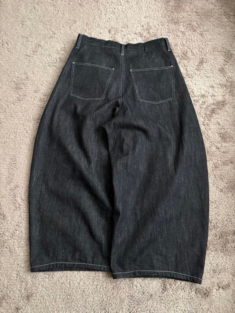 【即完品】BELVET pleated wide-leg baggy pants