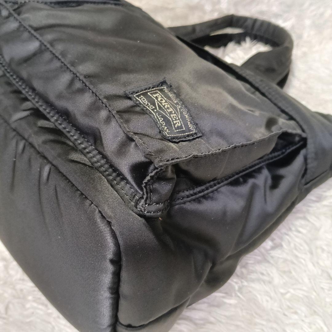 【美品】PORTER ポーター タンカー　トートバッグ ブラック
