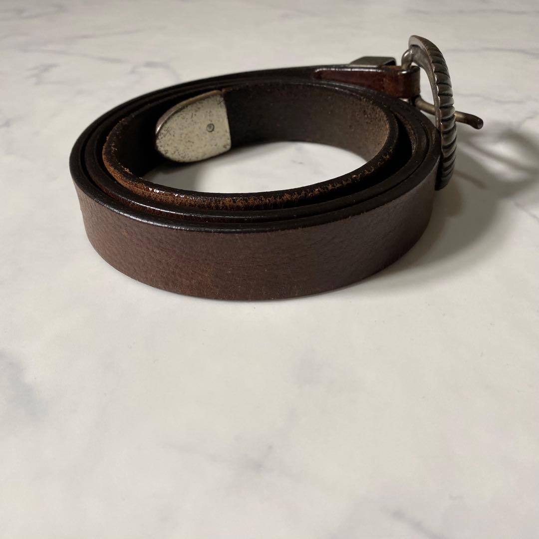 【良品】WILLIAM　ウエスタンベルト　 ビームス エフコラボ　レザー　別注