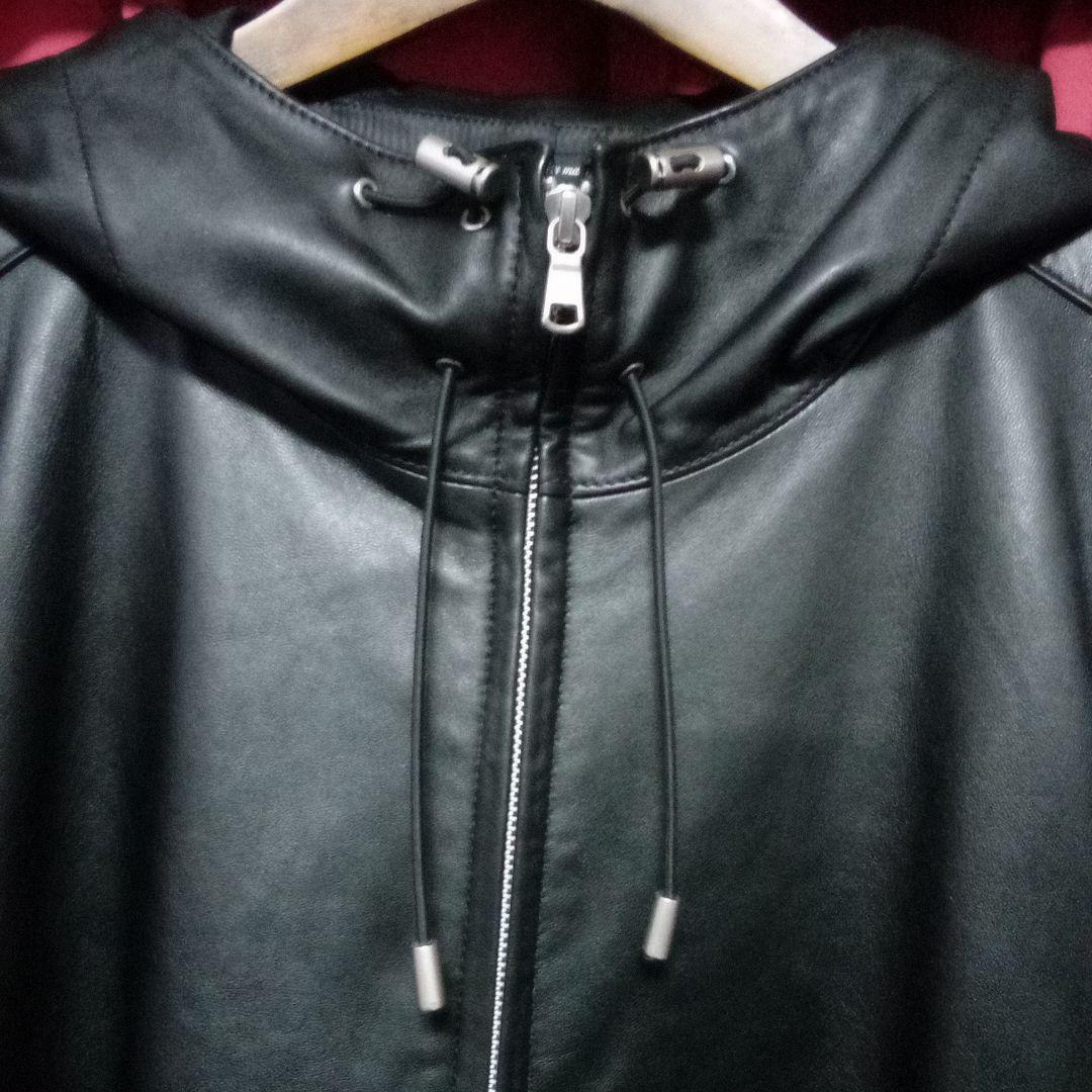 VOGUISH/レザーシングルライダースジャケット/希少サイズXL/中古