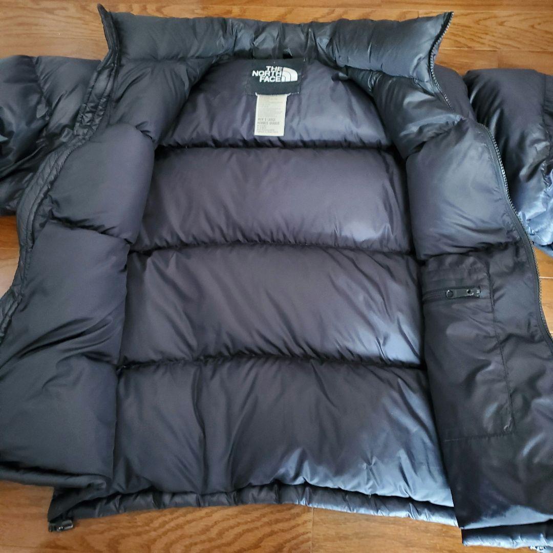 ノースフェイス　US規格 700フィル 肉厚 ヌプシダウン　L 黒