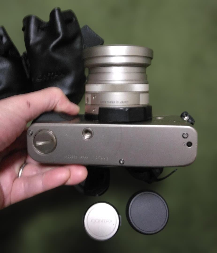 ル*カ様 CONTAX G1本体,レンズ2本,純正フラッシュ,汎用ケース付き