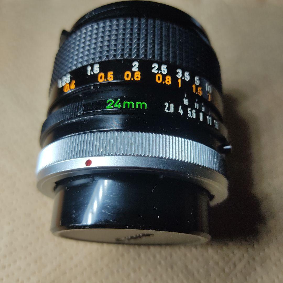 Canon FD 24mm F2.8 S.S.C 単焦点 レンズ