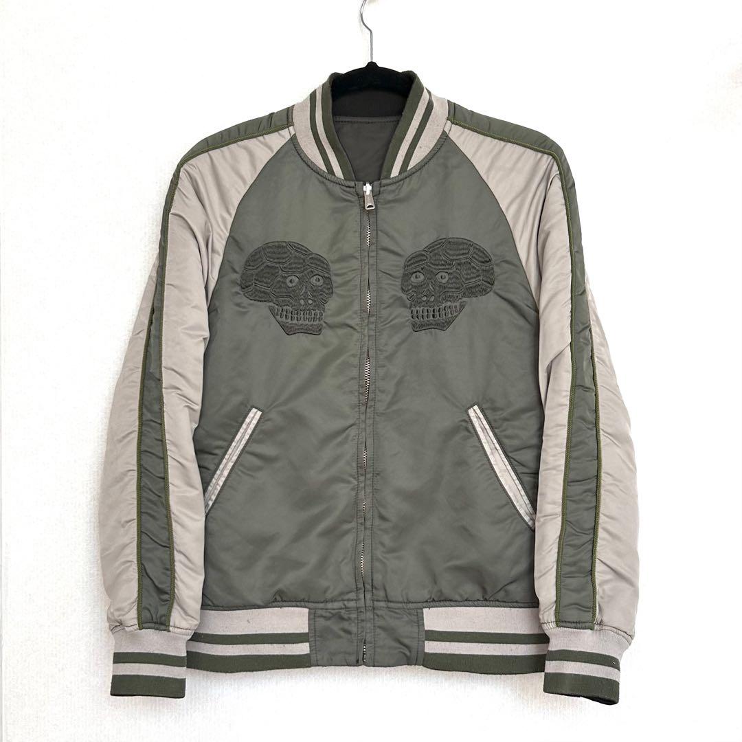 アルファ リバーシブル スカジャン MA-1